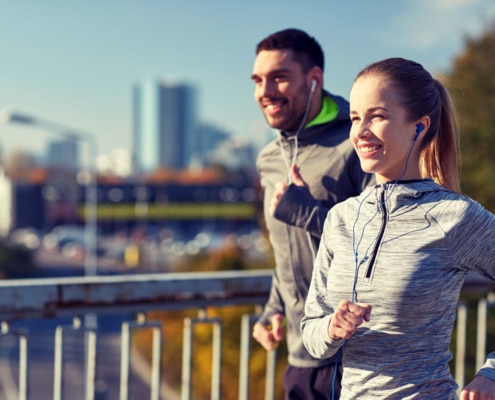 Mit Sporteinlagen von Carepoint an den sportlichen Vorsätzen dranbleiben.